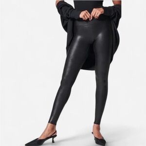 Spanx Faux Leather Look Leggings